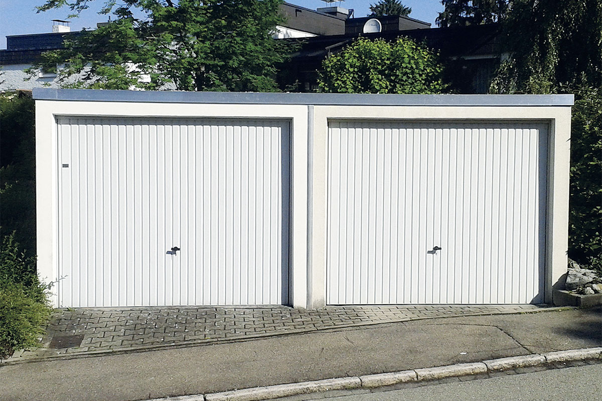 Flachdachsanierung Garage